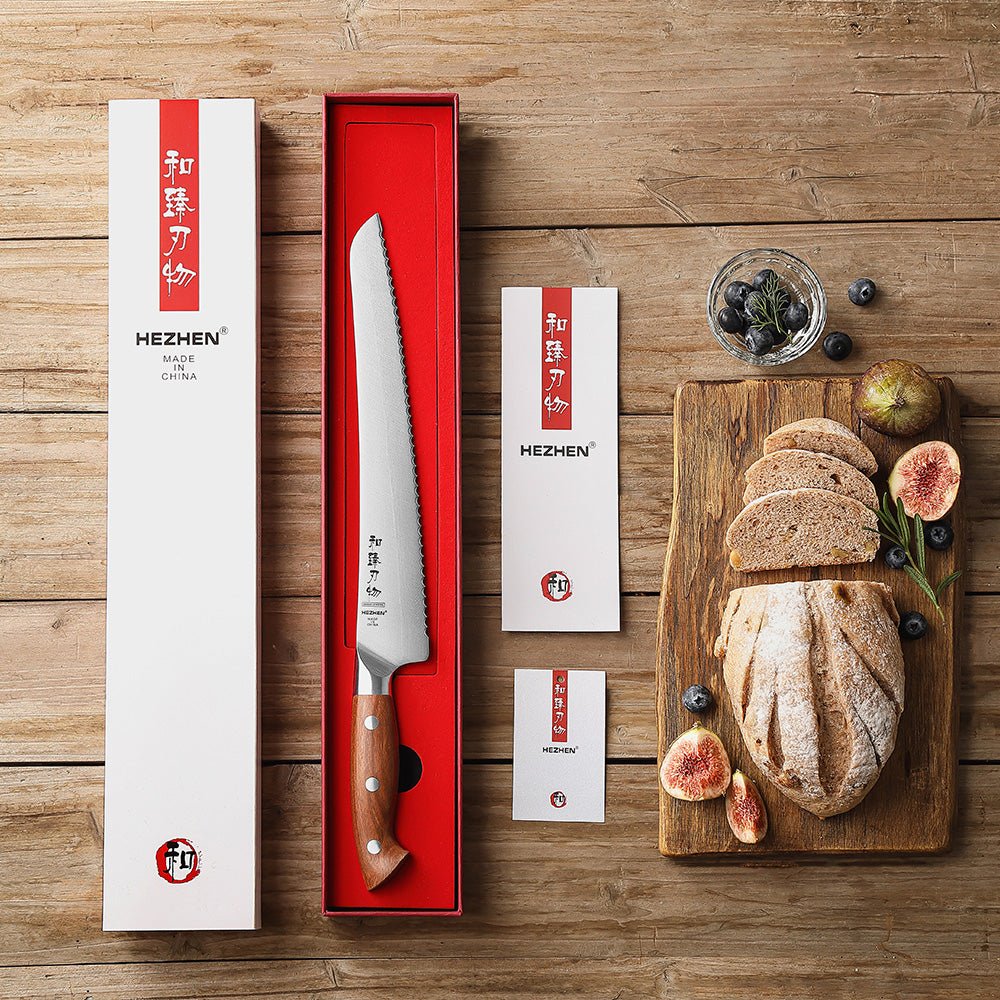 10" Bread Knife - Supreme Series (X02) - Xinzuo Australia