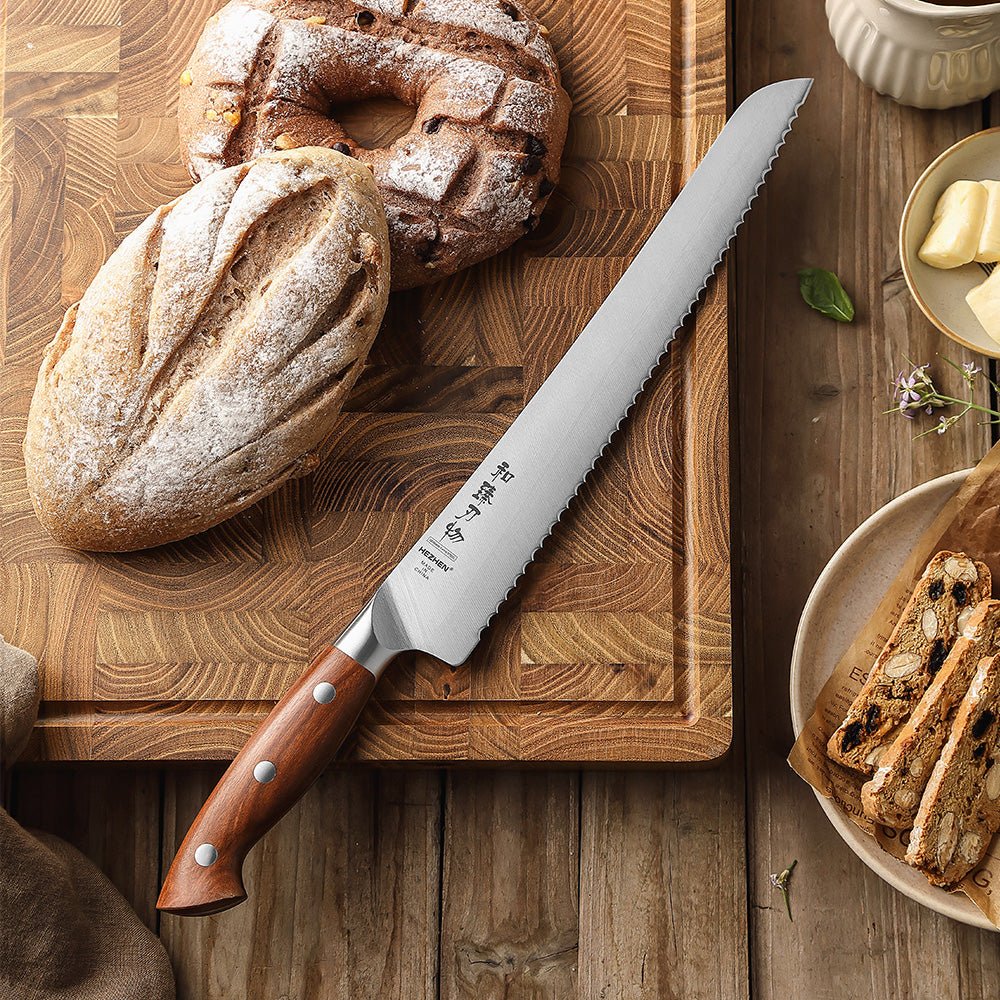 10" Bread Knife - Supreme Series (X02) - Xinzuo Australia