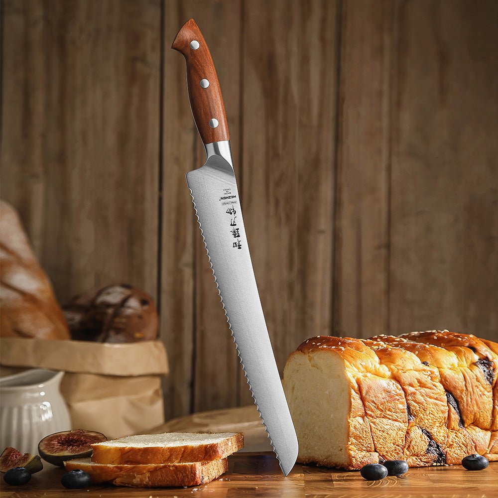 10" Bread Knife - Supreme Series (X02) - Xinzuo Australia