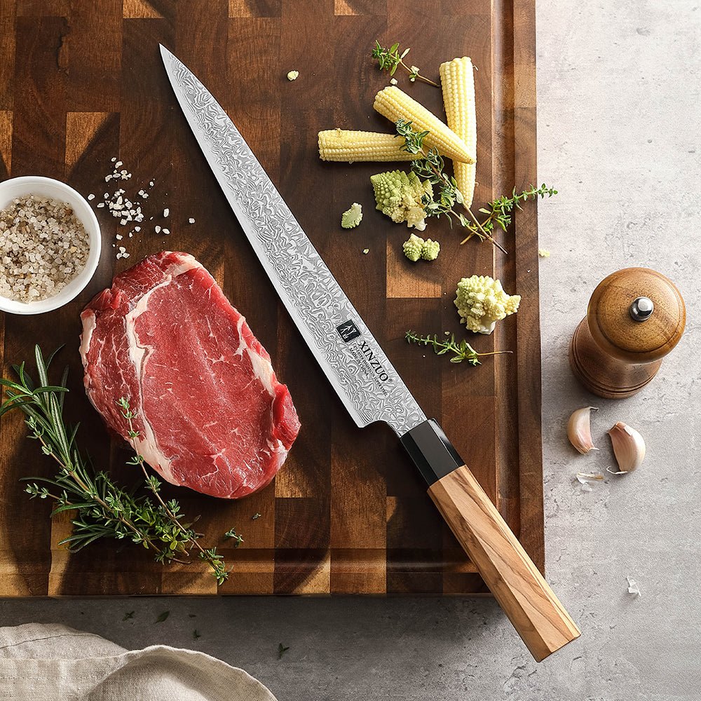 10" Carving Knife - Zhen Series (PM8O) - Xinzuo Australia