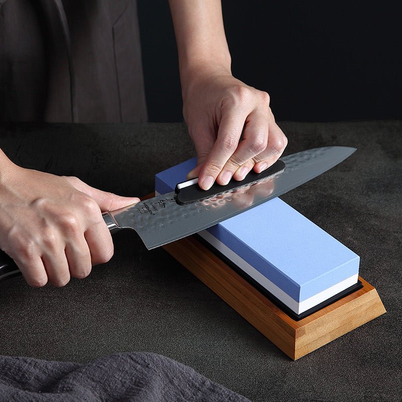 1000/6000 Whetstone with Bamboo Base - Xinzuo Australia