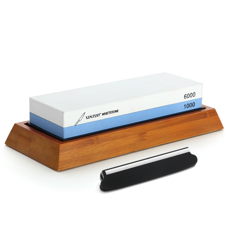 1000/6000 Whetstone with Bamboo Base - Xinzuo Australia