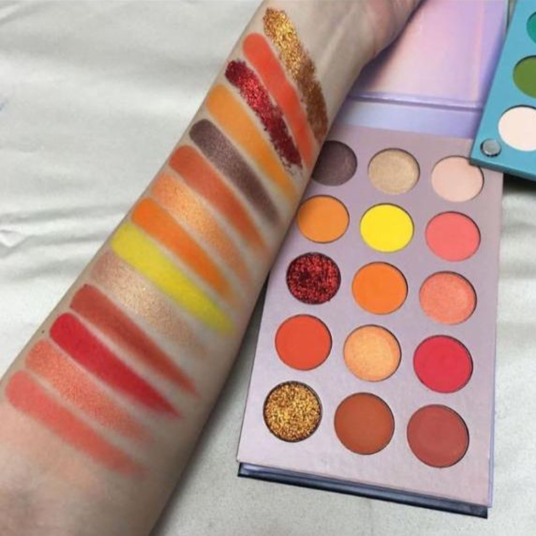 Color Board 60-Color Eyeshadow Palette – Matte, Shimmer & Glitter