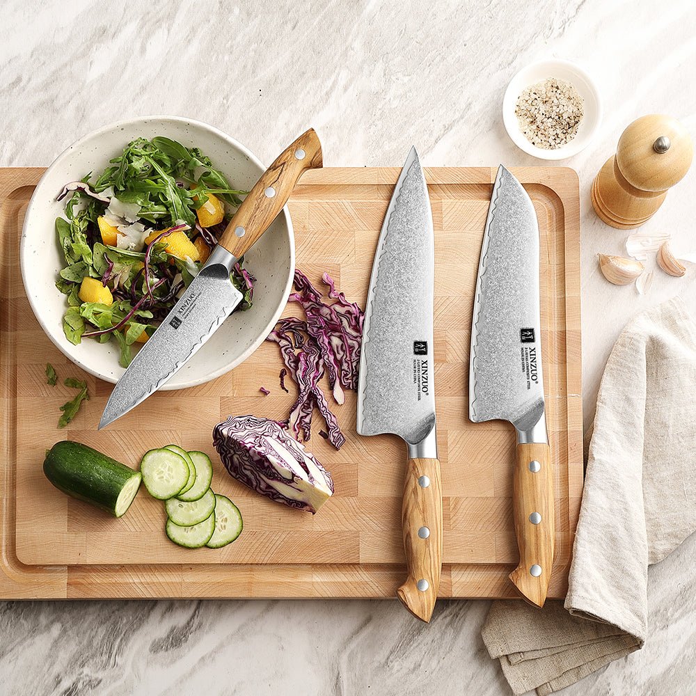 3 - Piece Knife Set - Pin Series (X02O) - Xinzuo Australia