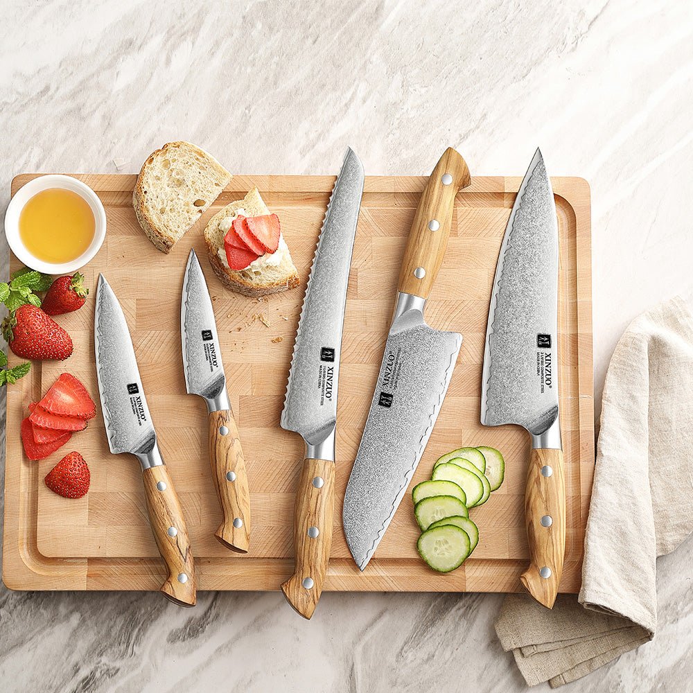 5 - Piece Knife Set - Pin Series (X020) - Xinzuo Australia