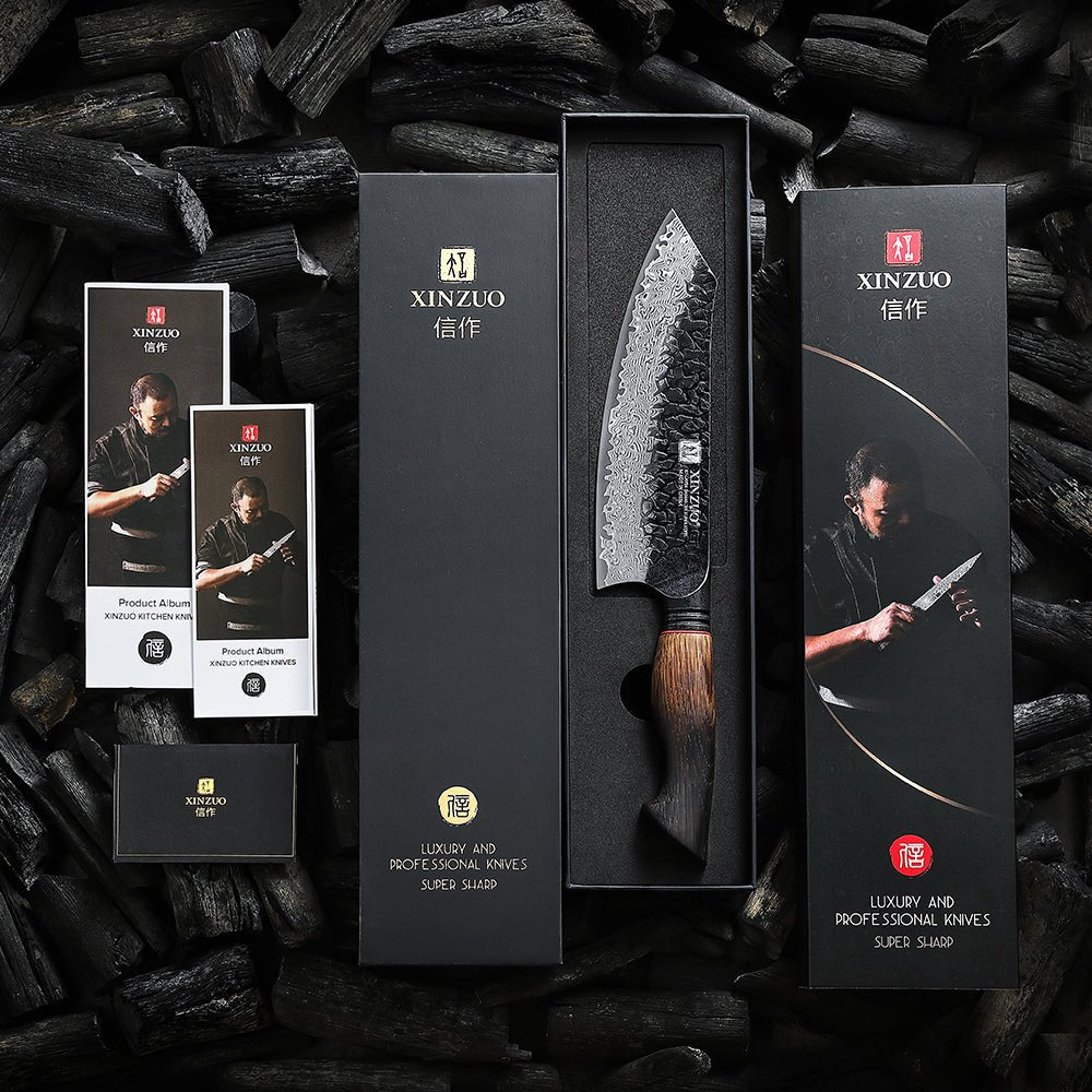 5" Santoku Knife - Mo Series (X06) - Xinzuo Australia