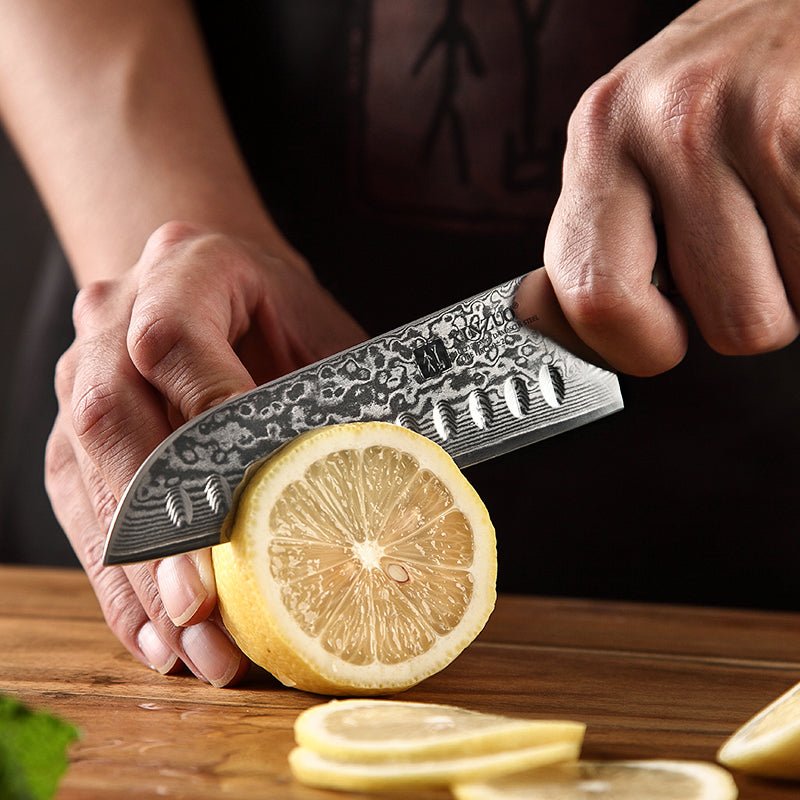 5" Santoku Knife - Yu Series (B13R) - Xinzuo Australia