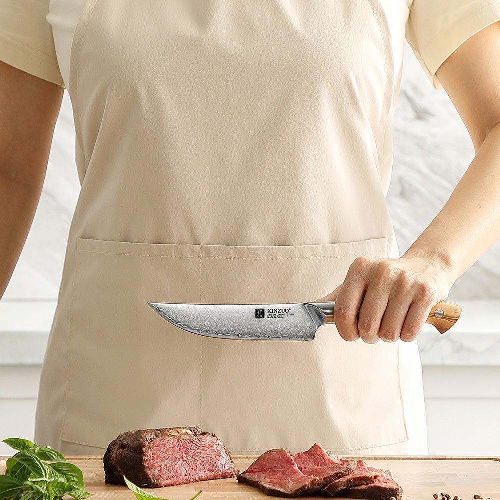 5" Steak Knife - Pin Series (X02O) - Xinzuo Australia