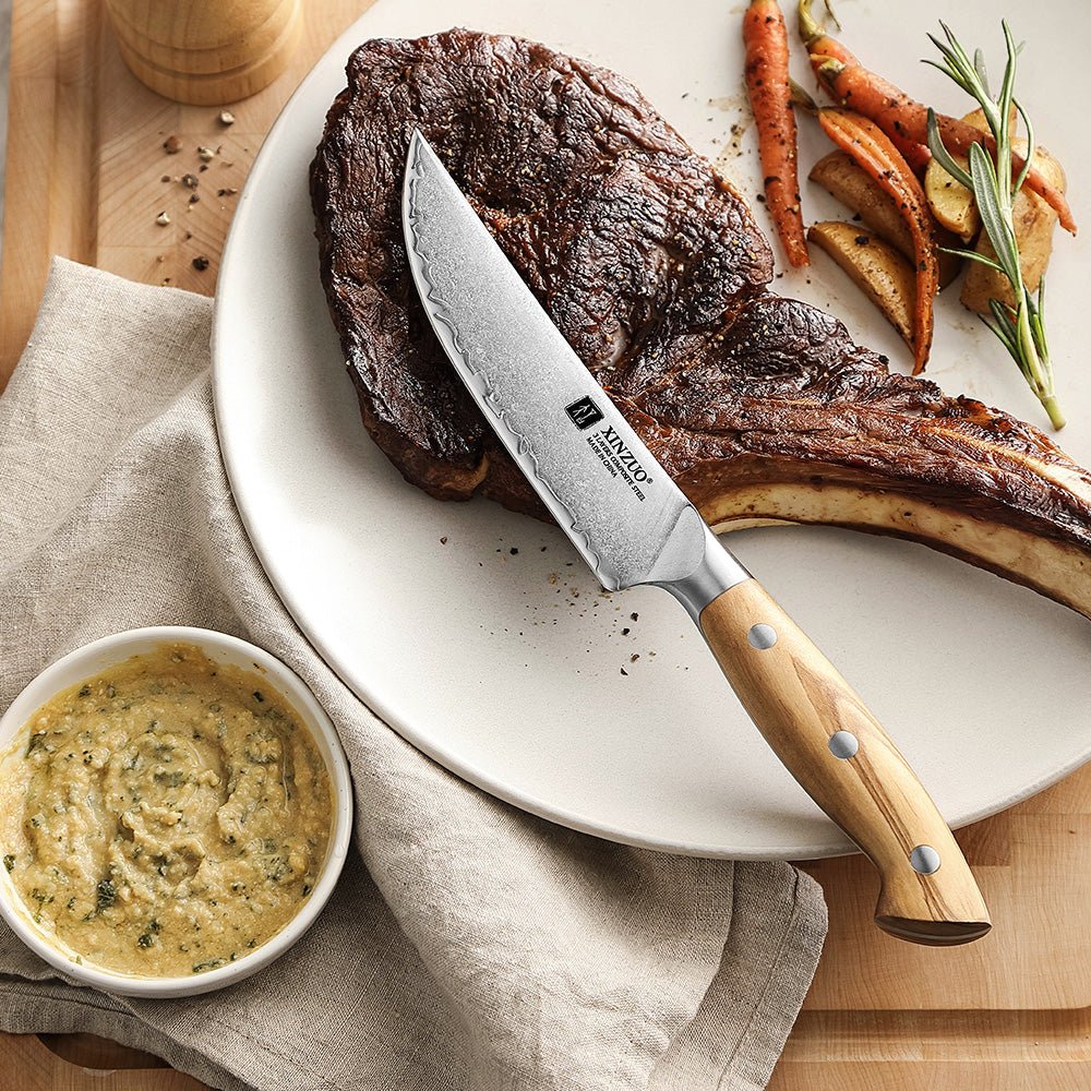 5" Steak Knife - Pin Series (X02O) - Xinzuo Australia