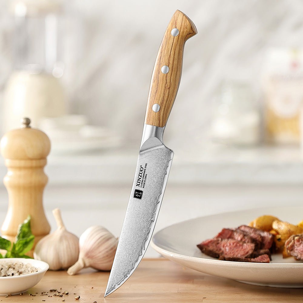 5" Steak Knife - Pin Series (X02O) - Xinzuo Australia