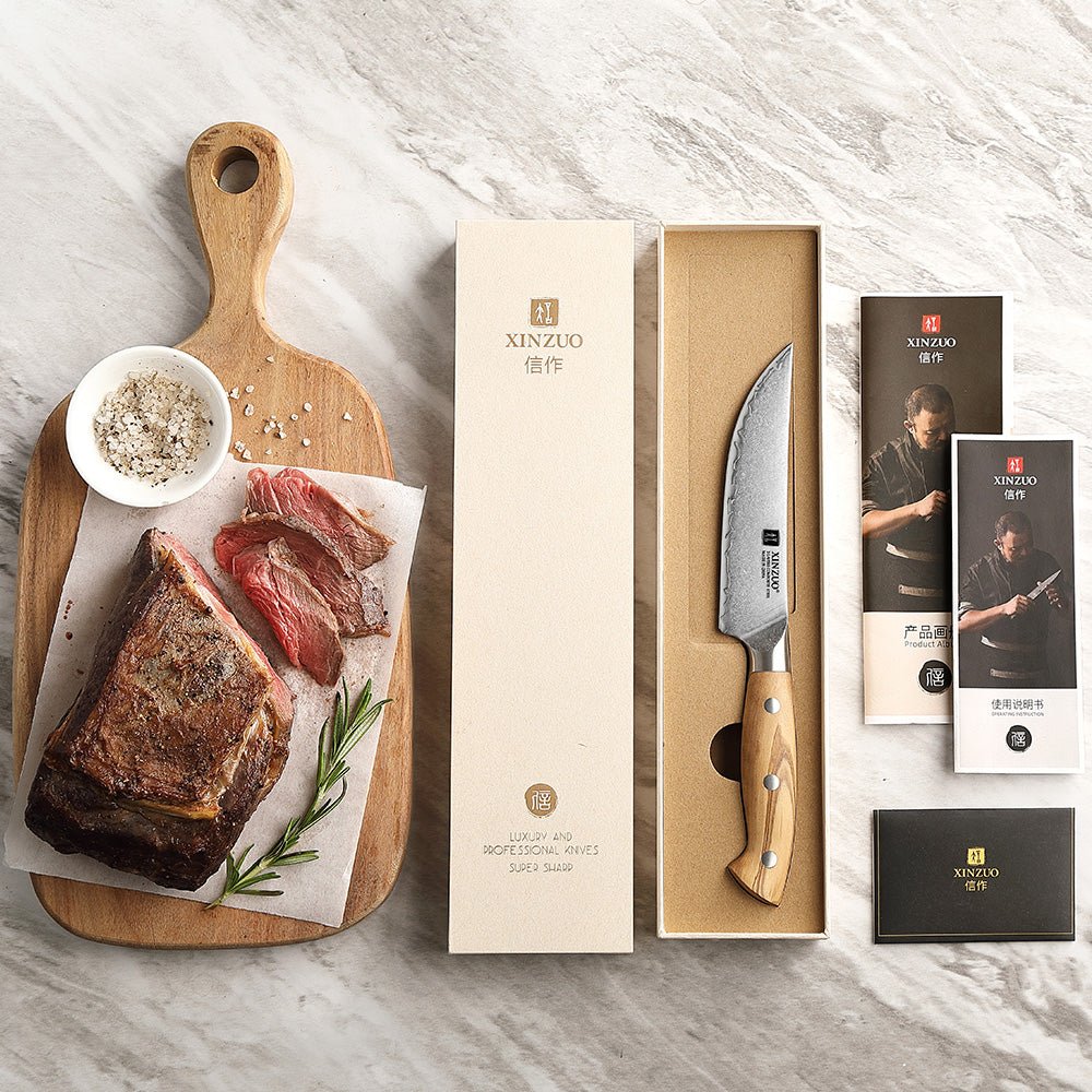 5" Steak Knife - Pin Series (X02O) - Xinzuo Australia