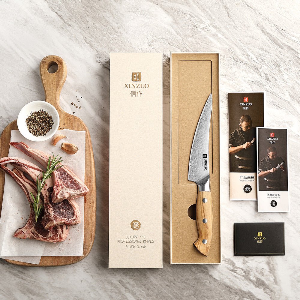 5.5" Boning Knife - Pin Series (X02O) - Xinzuo Australia