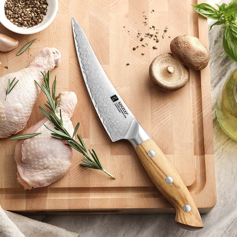5.5" Boning Knife - Pin Series (X02O) - Xinzuo Australia