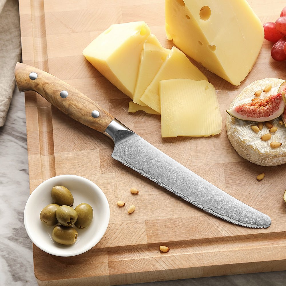6" Cheese Knife - Pin Series (X02O) - Xinzuo Australia