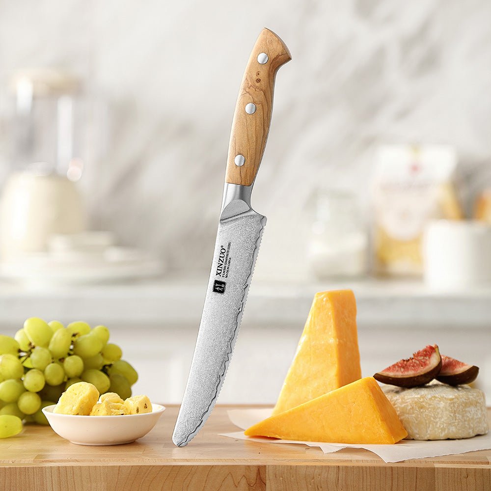 6" Cheese Knife - Pin Series (X02O) - Xinzuo Australia