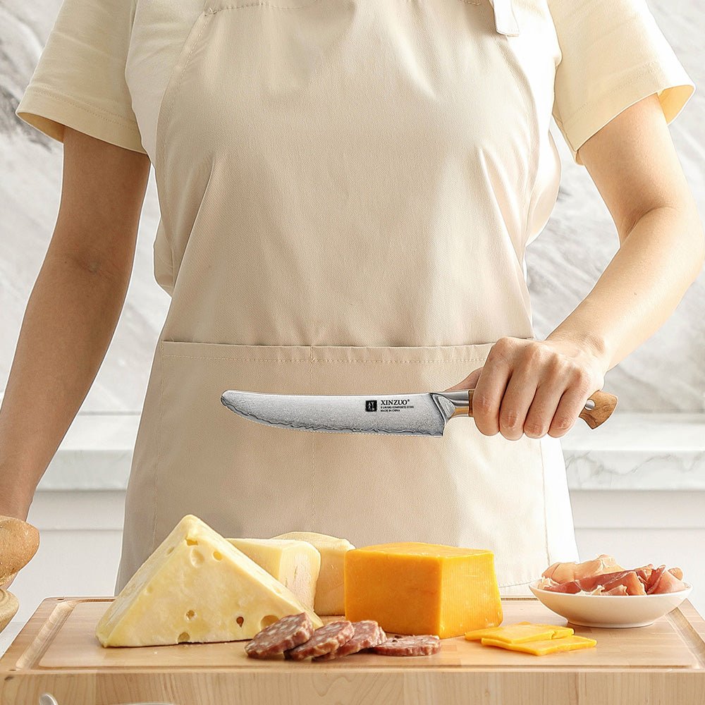 6" Cheese Knife - Pin Series (X02O) - Xinzuo Australia