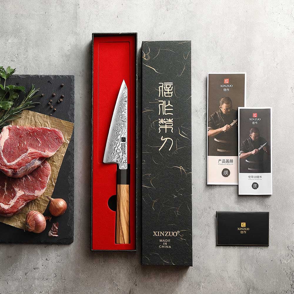 6" Honesuki Knife - Zhen Series (PM8O) - Xinzuo Australia