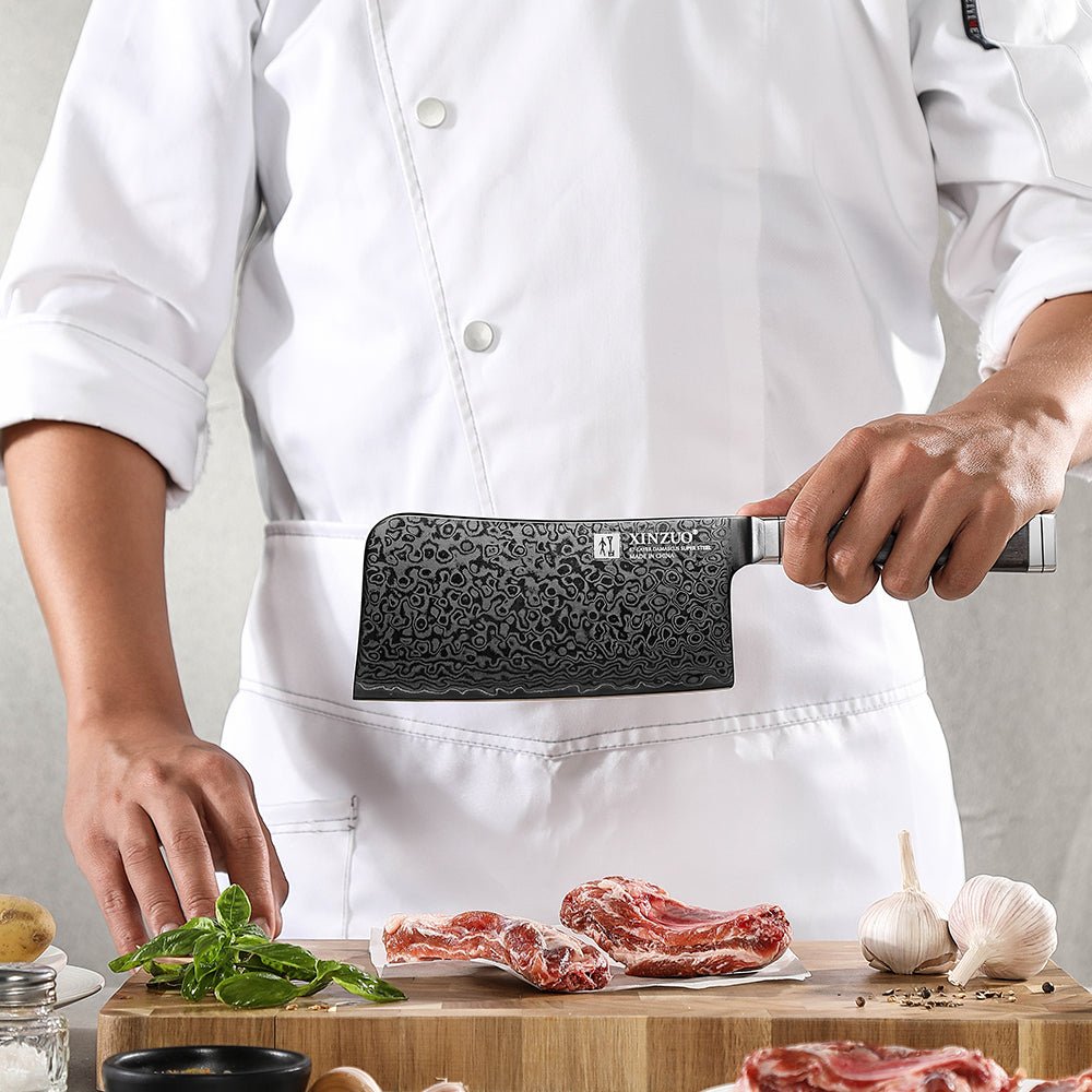 6.5" Butcher's Cleaver - Ji Series (X08) - Xinzuo Australia