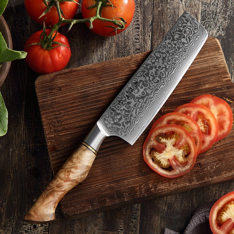 6.8" Nakiri Knife - Master Series (B30) - Xinzuo Australia