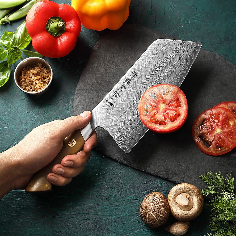 7" Chinese Cleaver - Elegant Series (B38L) - Xinzuo Australia