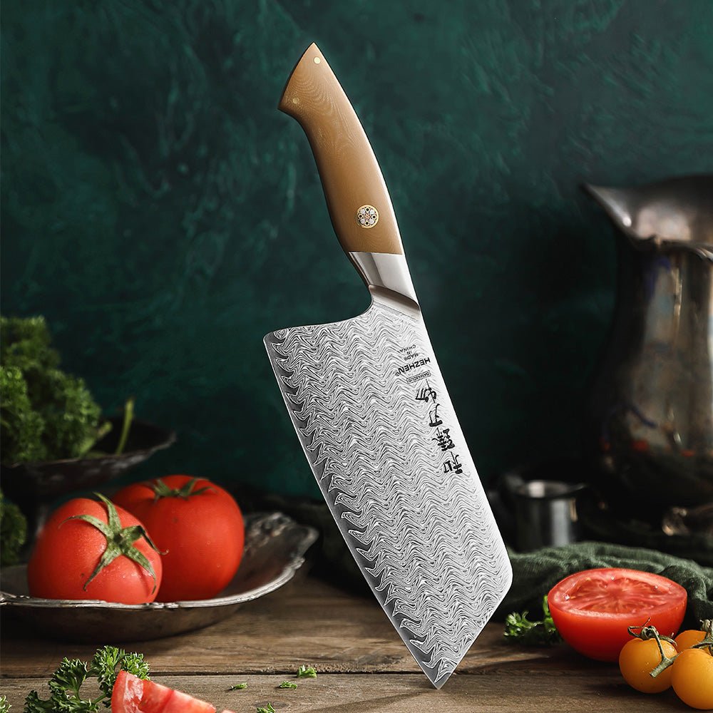 7" Chinese Cleaver - Elegant Series (B38L) - Xinzuo Australia