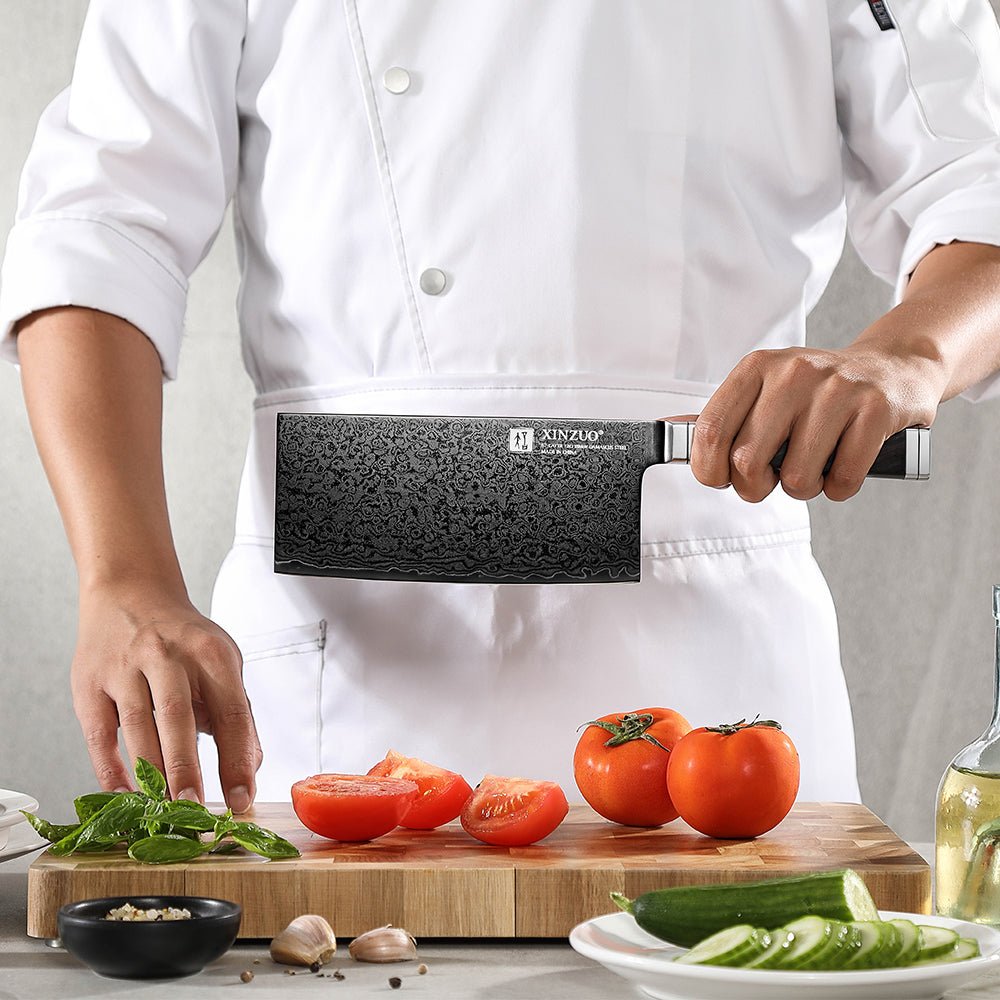 7" Chinese Cleaver - Ji Series (X08) - Xinzuo Australia