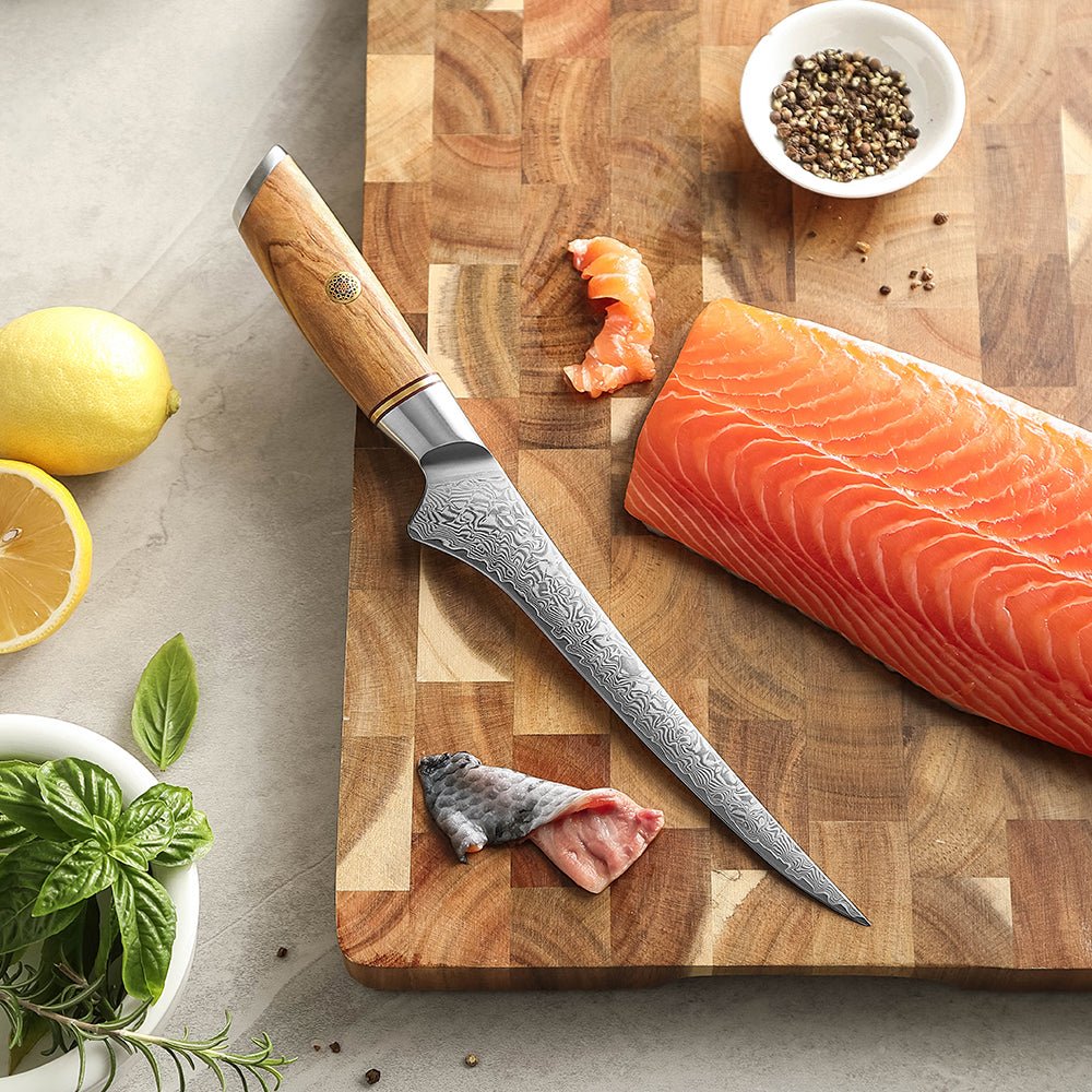 7" Fillet Knife - Lan Series (B37) - Xinzuo Australia
