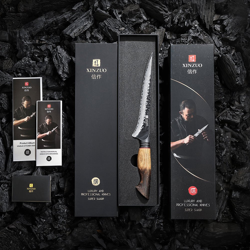 7" Fillet Knife - Mo Series (X06) - Xinzuo Australia