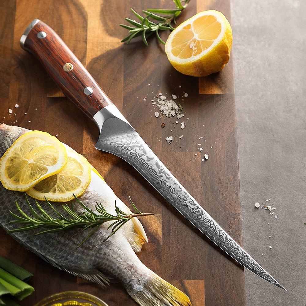 7" Fillet Knife - Yu Series (B13R) - Xinzuo Australia