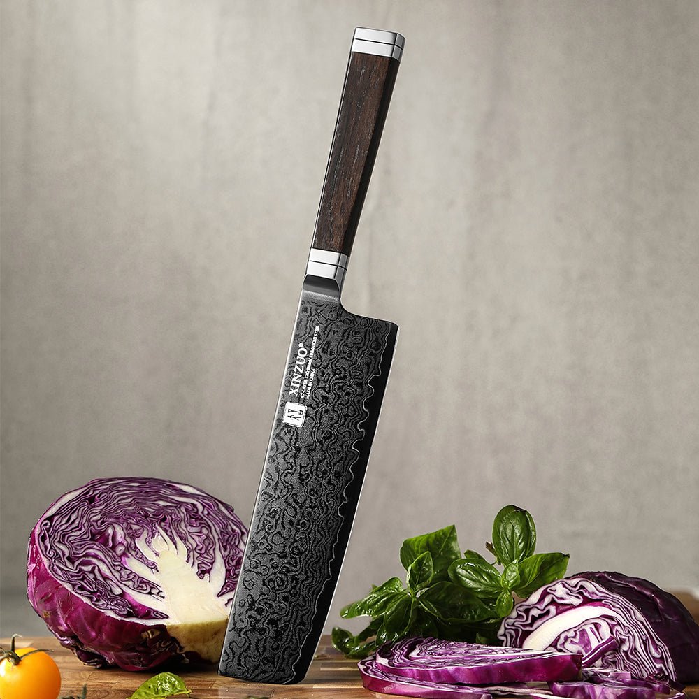 7" Nakiri Knife - Ji Series (X08) - Xinzuo Australia