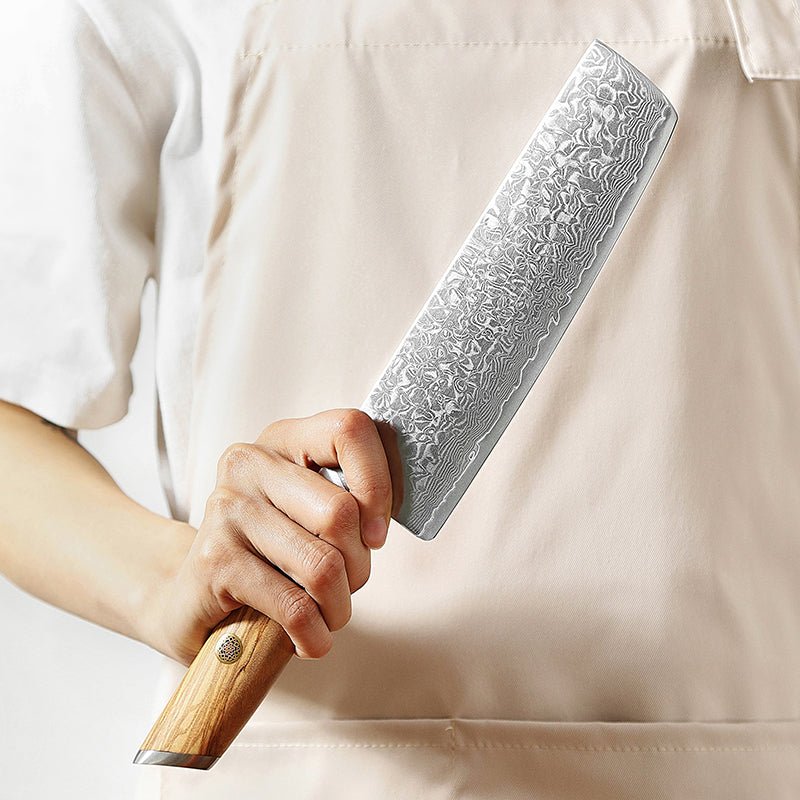 7" Nakiri Knife - Lan Series (B37) - Xinzuo Australia