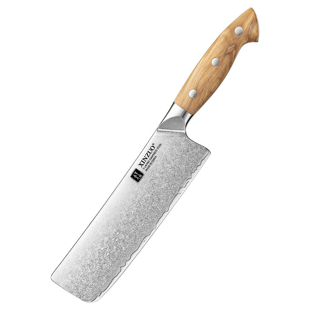 7" Nakiri Knife - Pin Series (X020) - Xinzuo Australia