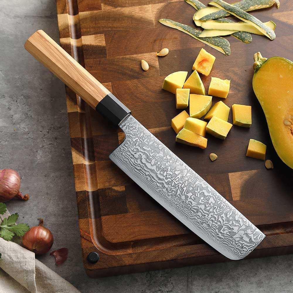 7" Nakiri Knife - Zhen Series (PM8O) - Xinzuo Australia