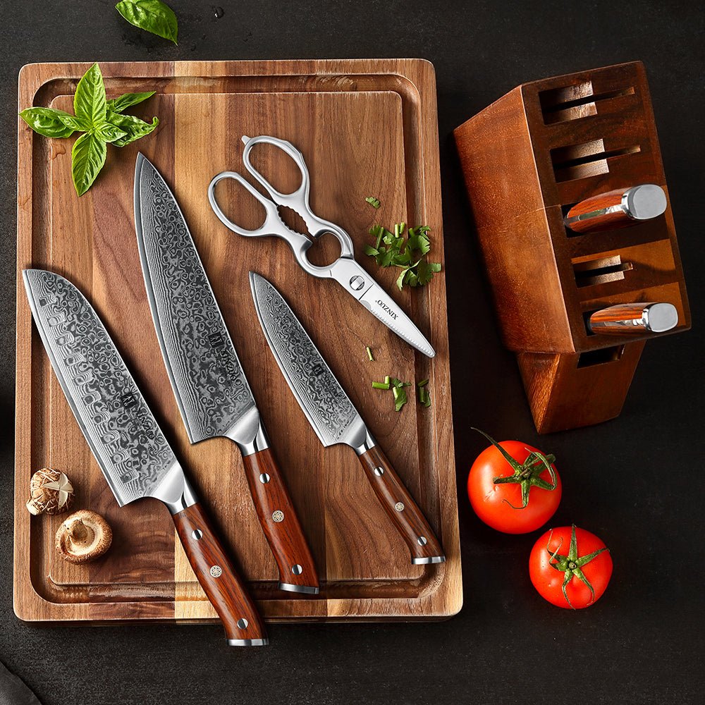 7 - Piece Knife Set - Yu Series (B13R) - Xinzuo Australia