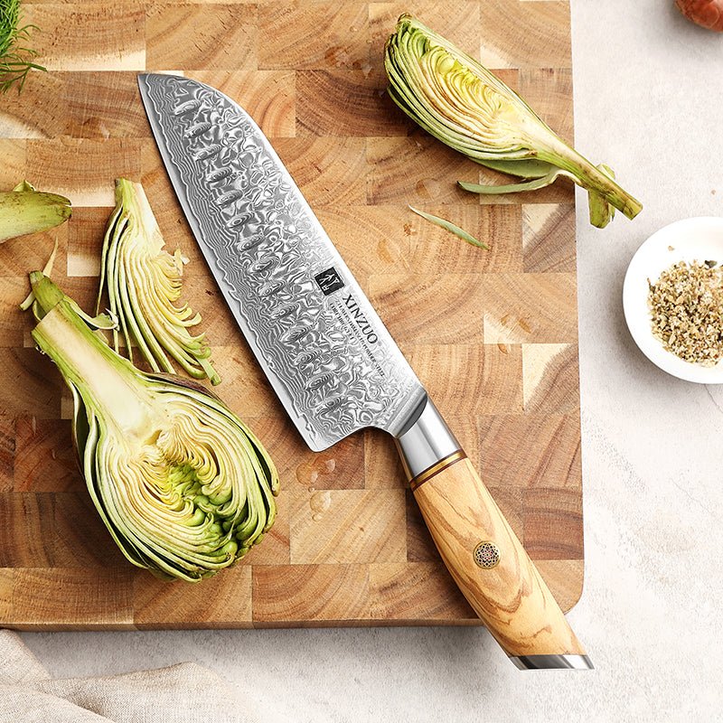 7" Santoku Knife B37 - Xinzuo Australia