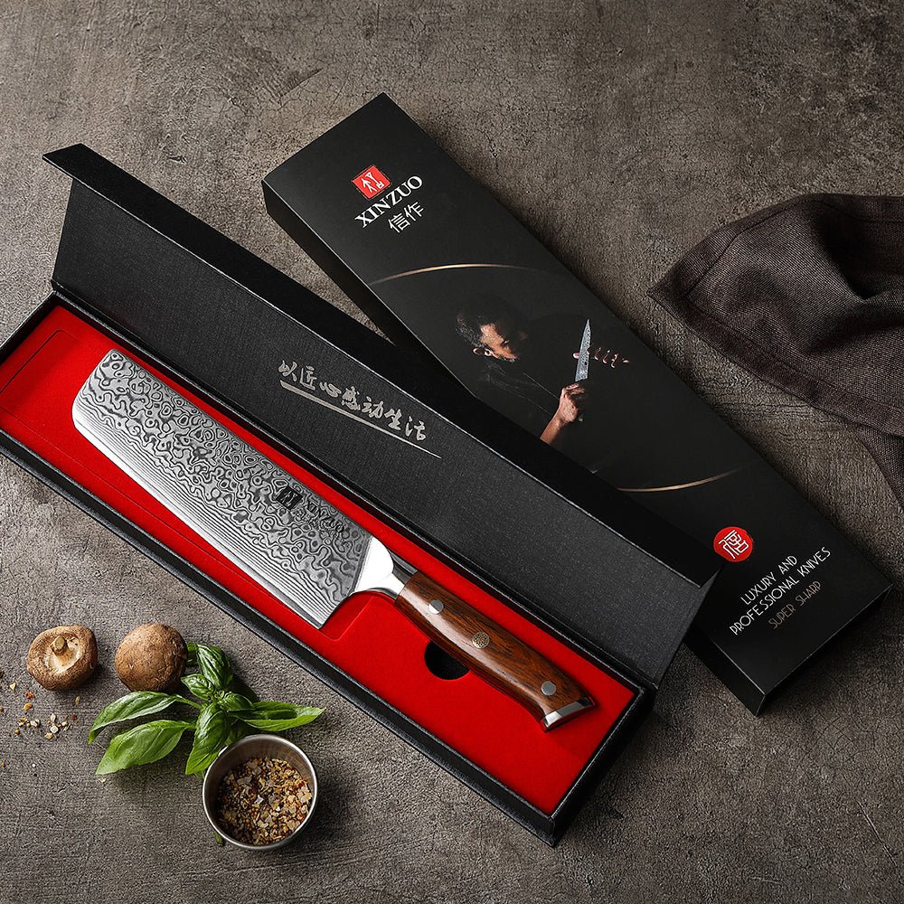 7.3" Nakiri Knife - Yu Series (B13R) - Xinzuo Australia