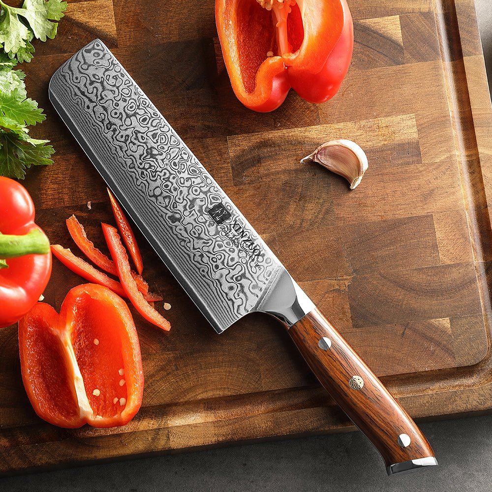 7.3" Nakiri Knife - Yu Series (B13R) - Xinzuo Australia