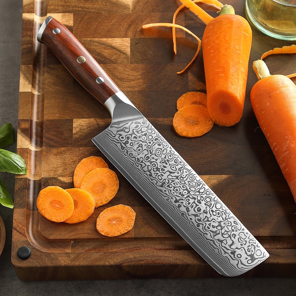 7.3" Nakiri Knife - Yu Series (B13R) - Xinzuo Australia