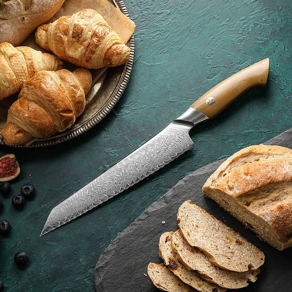 8" Bread Knife - Elegant Series (B38L) - Xinzuo Australia