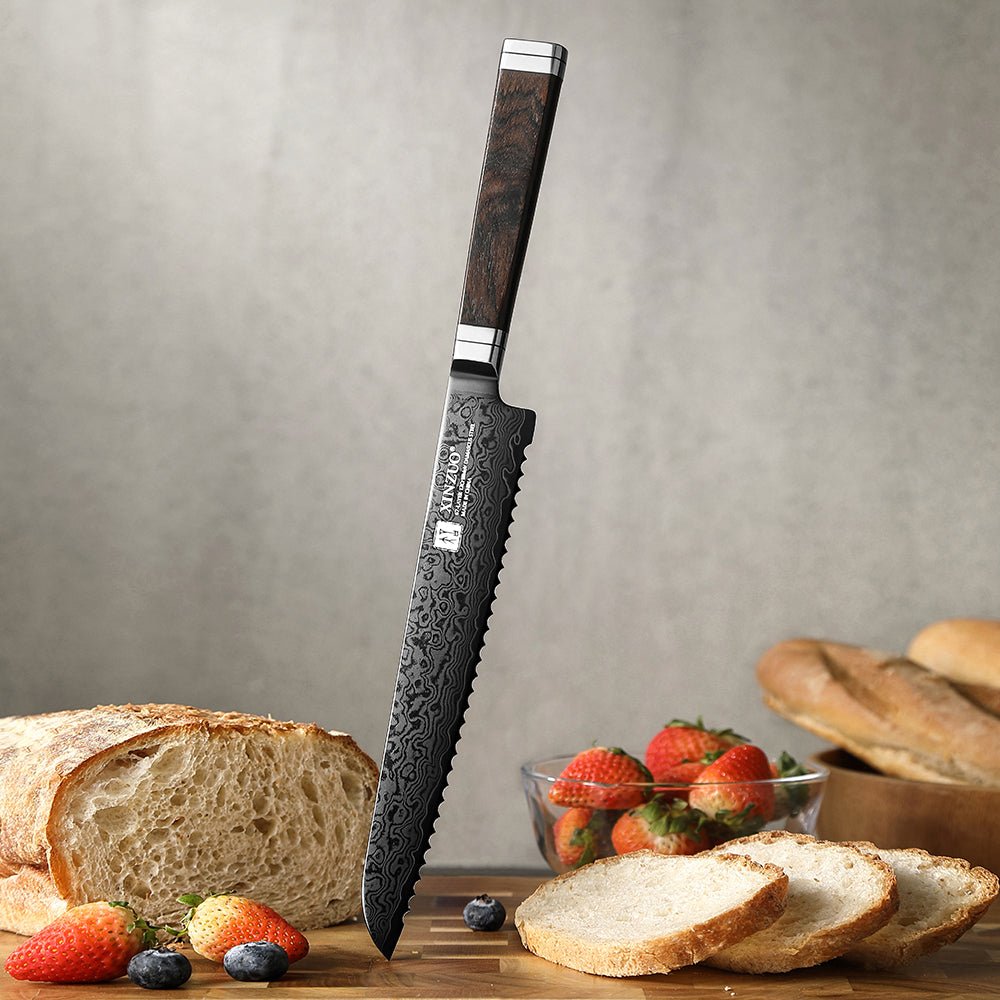 8" Bread Knife - Ji Series (X08) - Xinzuo Australia