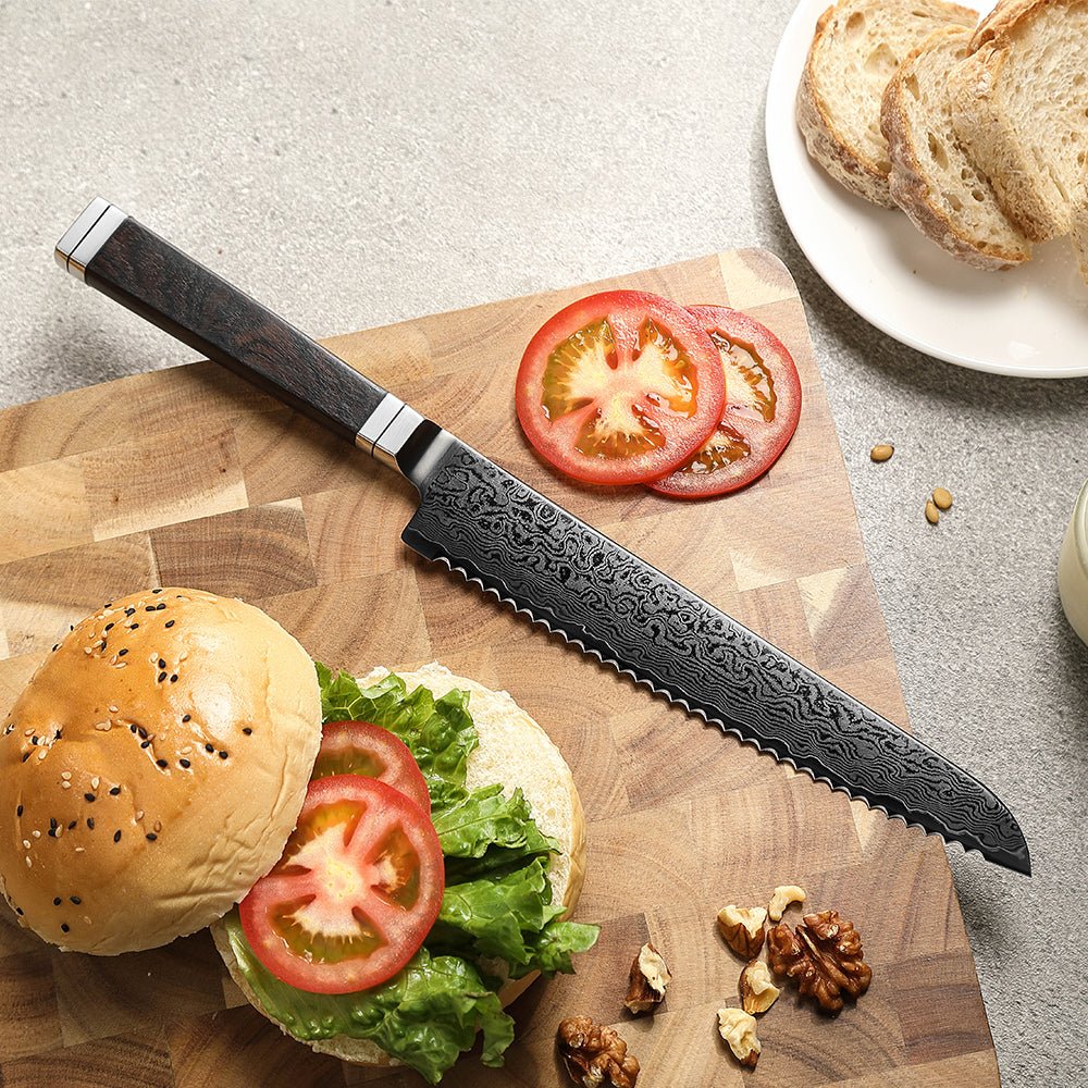 8" Bread Knife - Ji Series (X08) - Xinzuo Australia