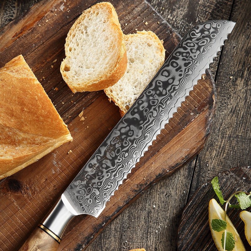 8" Bread Knife - Master Series (B30) - Xinzuo Australia