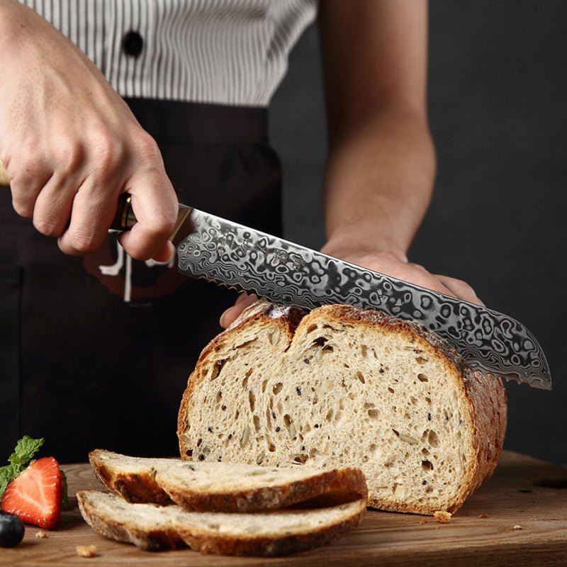 8" Bread Knife - Master Series (B30) - Xinzuo Australia