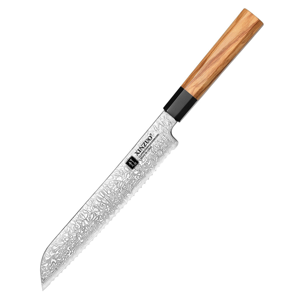8" Bread Knife - Zhen Series (PM8O) - Xinzuo Australia