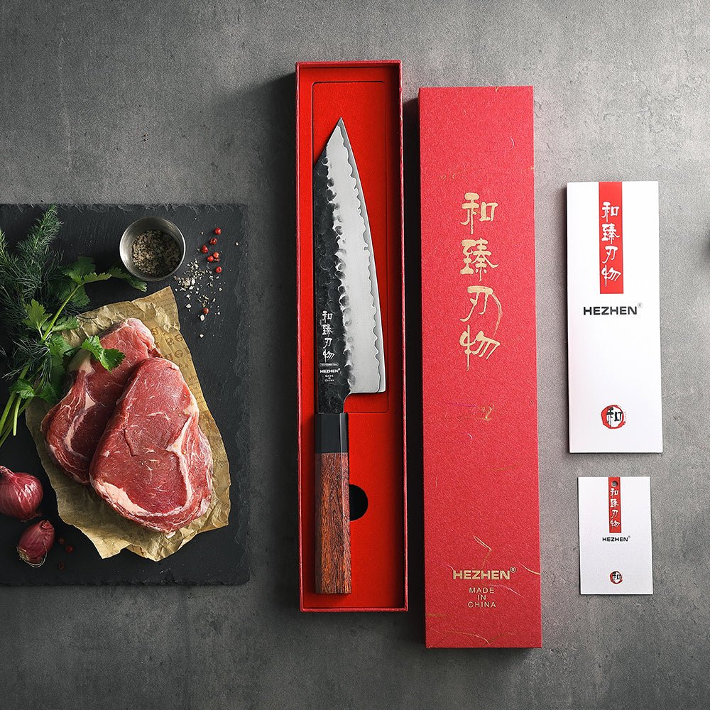 8" Bunka Knife - Retro Series (PM8S) - Xinzuo Australia