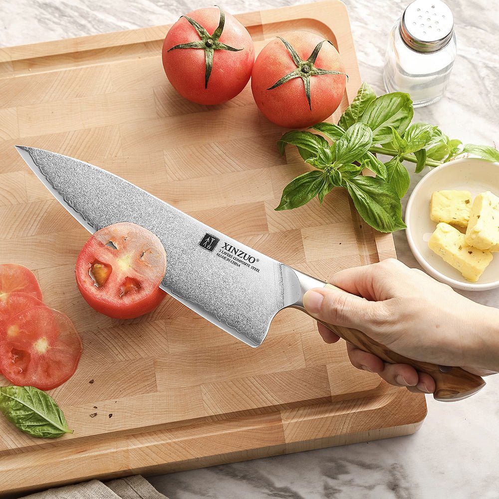 8" Chef Knife - Pin Series (X020) - Xinzuo Australia