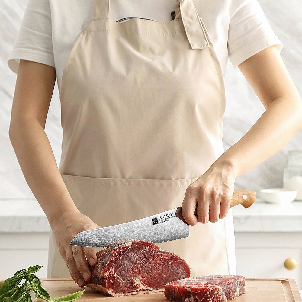 8" Frozen Knife - Pin Series (X02O) - Xinzuo Australia