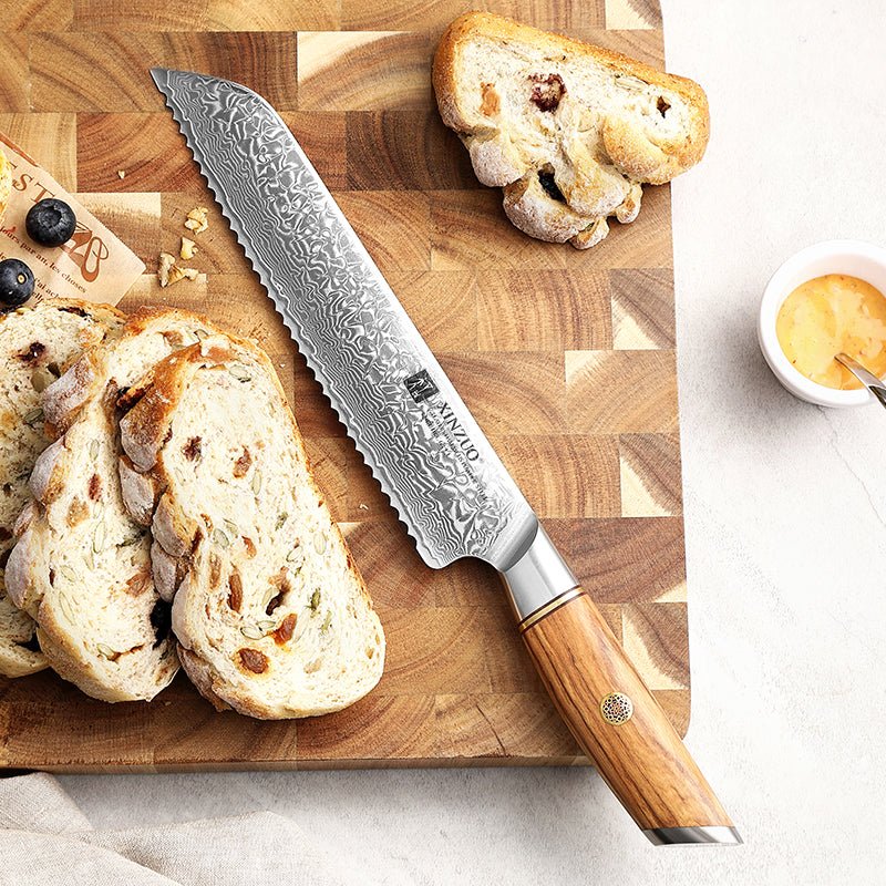 8.5" Bread Knife B37 - Xinzuo Australia