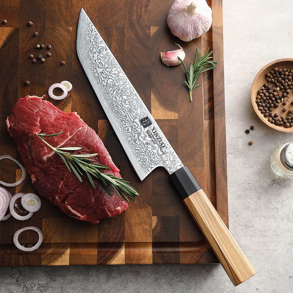 8.5" Sakimaru Knife - Zhen Series (PM8O) - Xinzuo Australia