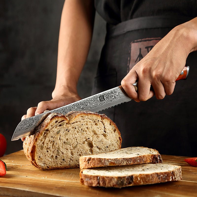 9" Bread Knife - Yu Series (B13R) - Xinzuo Australia